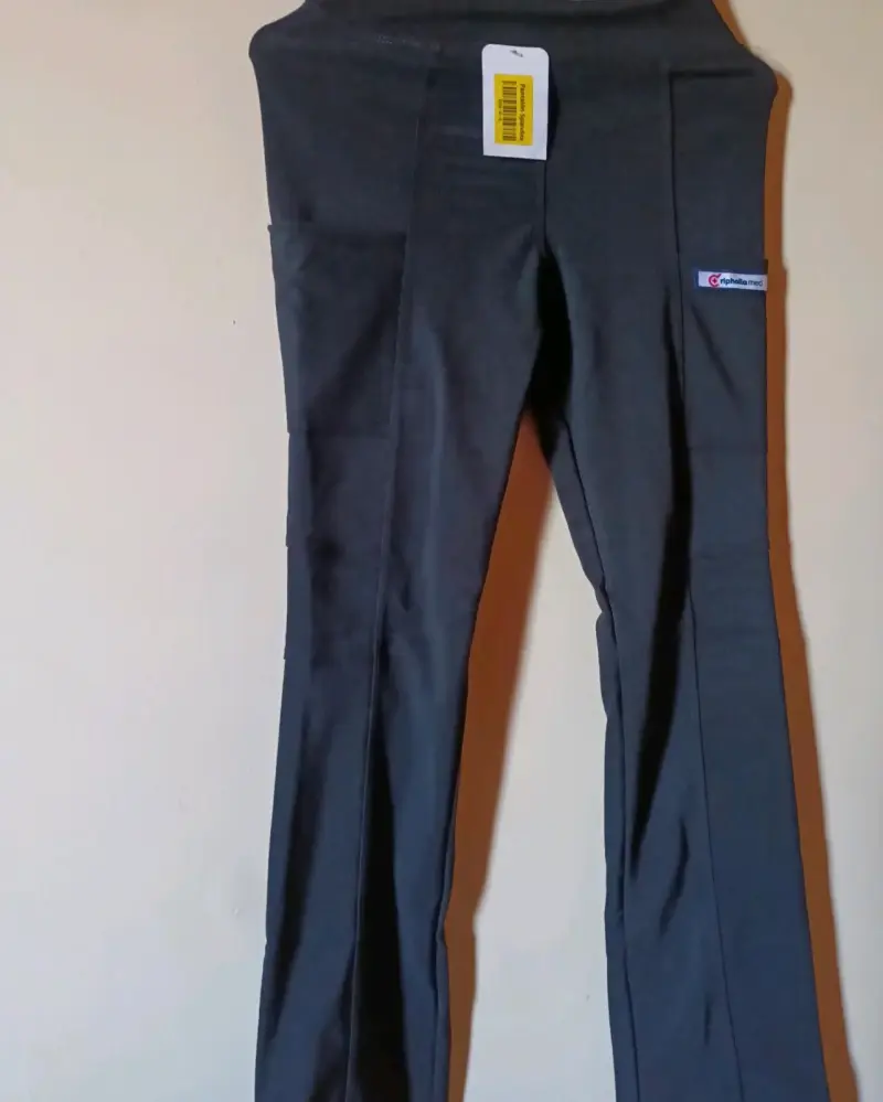 Pantalones médicos negro/azul petroleo - 2