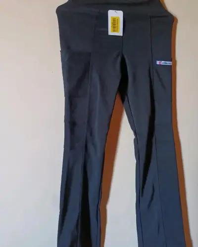 Pantalones médicos negro/azul petroleo - miniatura 2
