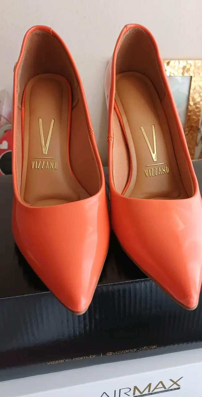 Zapatos de Tacón Naranja Vizzano Elegantes