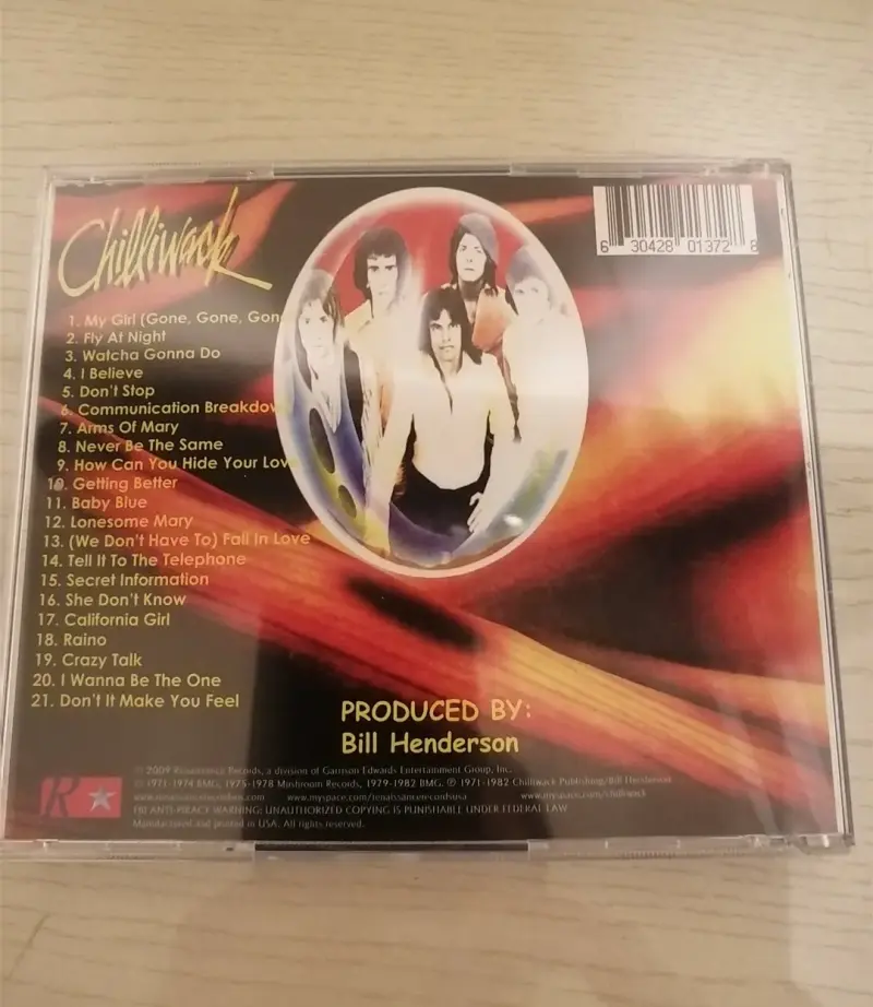 CD de música Chilliwack Anthology, DE CULTO, NUEVO - 2