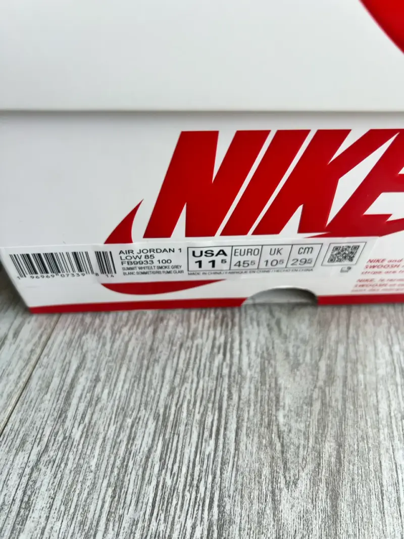 Zapatillas Nike Jordan 1 Low Neutral Grey - 6