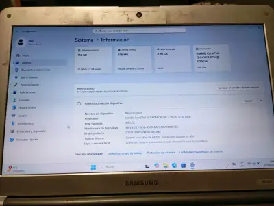 Notebook Samsung RC420 en buen estado - miniatura 6