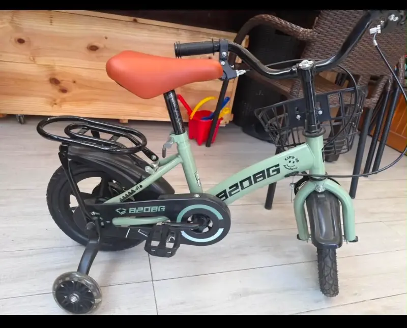 Bicicleta Infantil Babyluna Aro 12 Verde - 1
