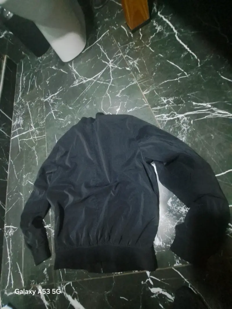 Chaqueta Negra Casual para Hombre - 4