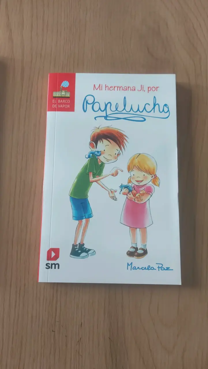Libro Mi Hermana Ji por Papelucho de Marcela Paz - 1