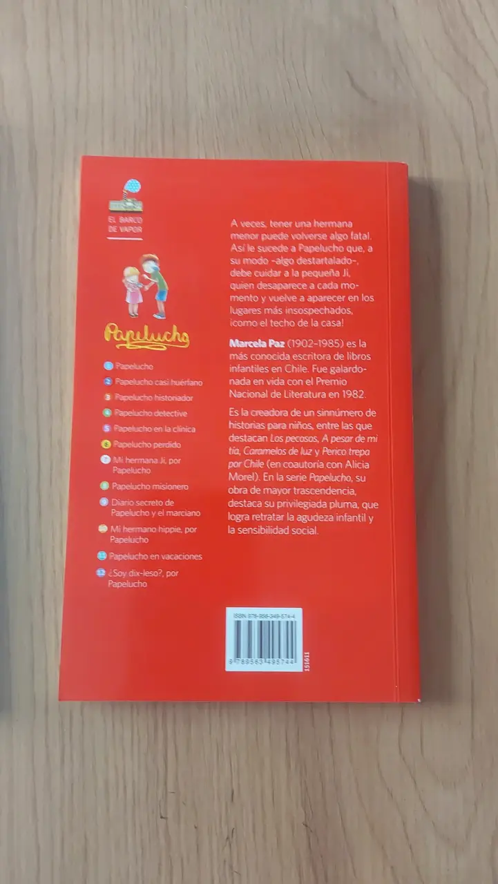 Libro Mi Hermana Ji por Papelucho de Marcela Paz - 2