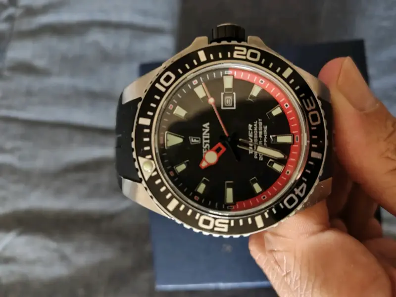 Reloj de buceo Festina profesional resistente al agua - 3