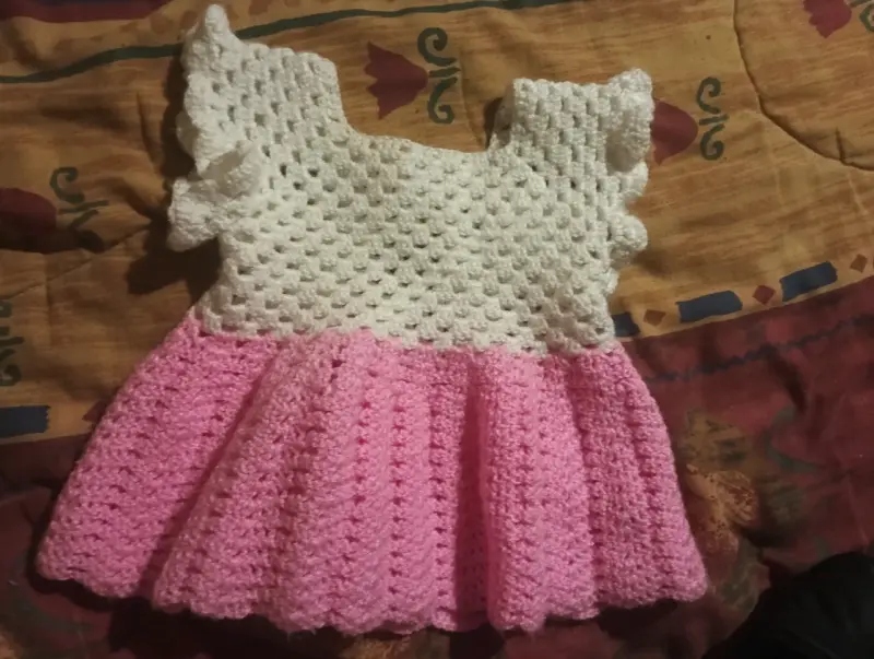 Chaqueta de lana para bebé con diseño a cuadros - 2