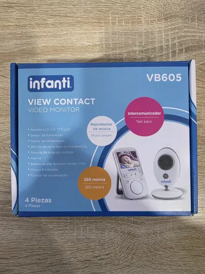 Monitor de Video para Bebé Infanti VB605 con Intercomunicador - miniatura 1