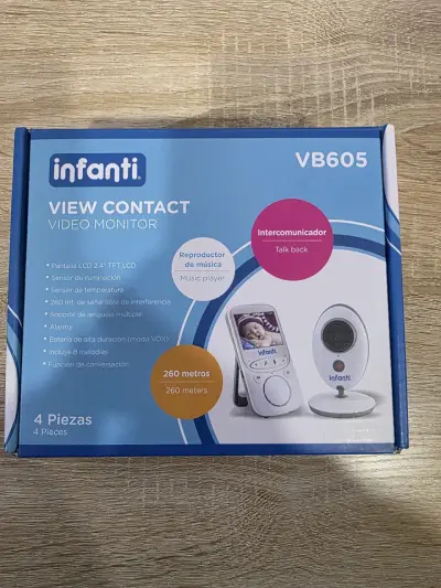 Monitor de Video para Bebé Infanti VB605 con Intercomunicador - miniatura 2