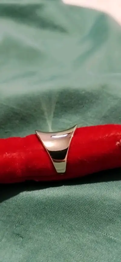 Anillo doble laminado oro de 14 y 18 klates - miniatura 1