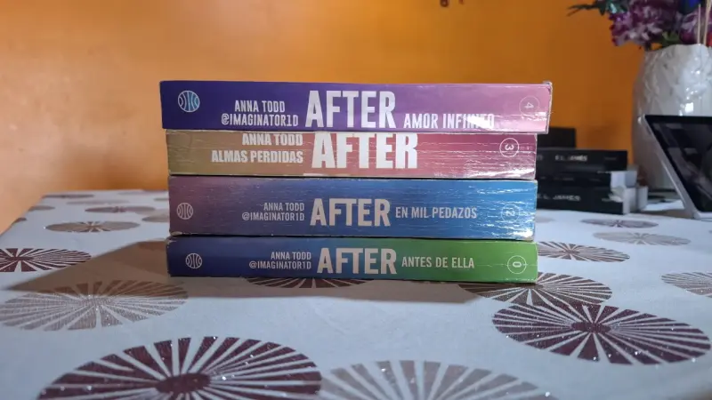 Colección de libros After de Anna Todd