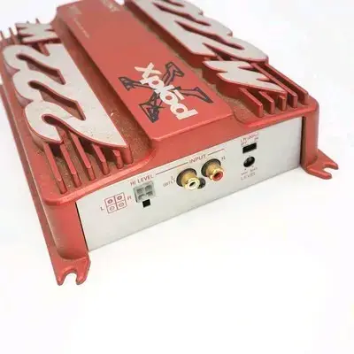 Amplificador de Auto Sony Xplod 222W Rojo - miniatura 4
