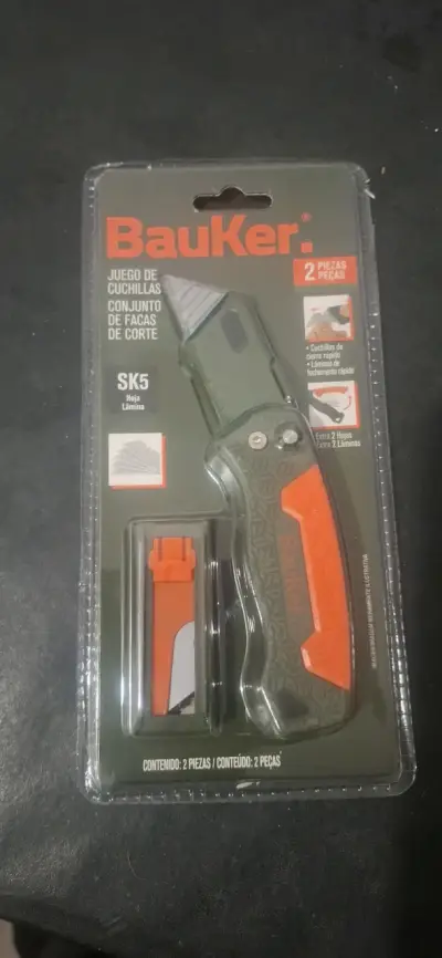 Cuchillo plegable Bauker con cuchillas SK5 - miniatura 1