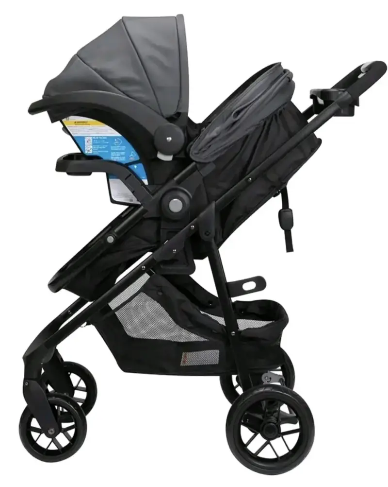 Coche de bebé 8 en 1 con silla de auto - 4