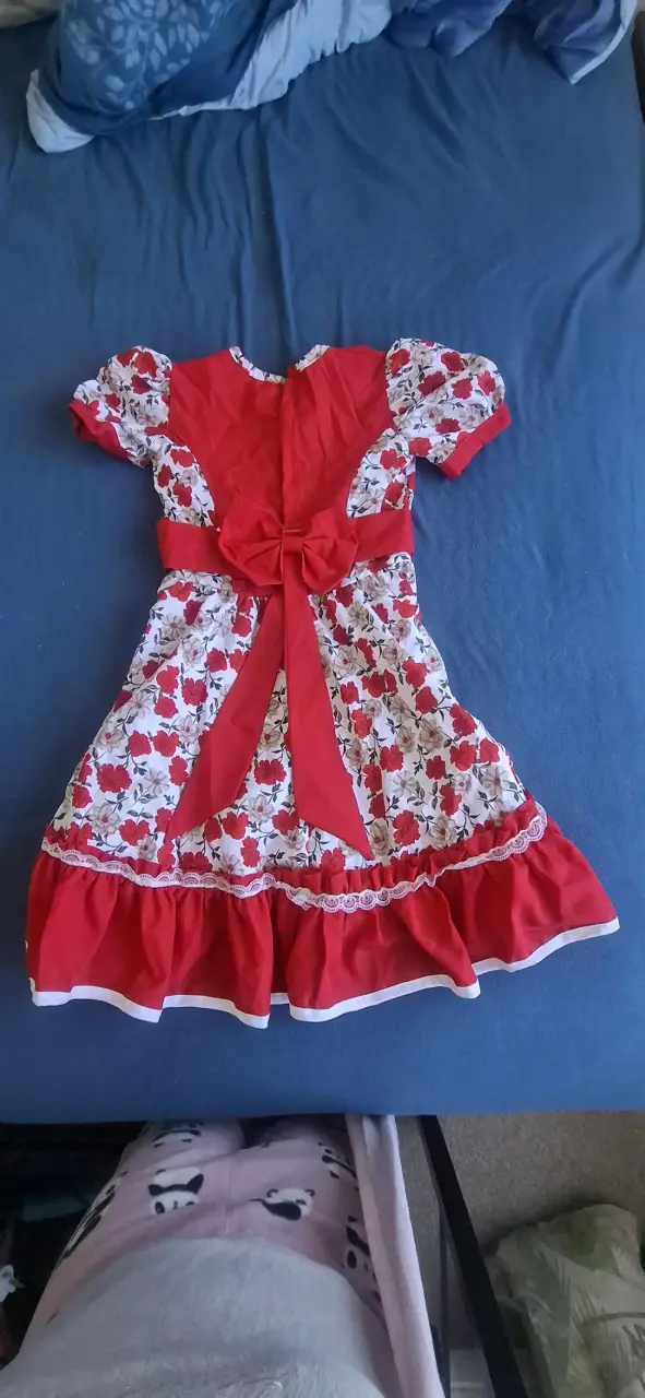 Vestido cueca rojo - 2