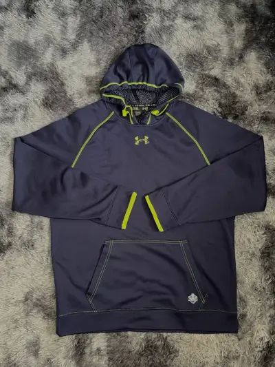 Polerón Under Armour azul y verde - miniatura 1