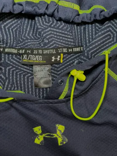 Polerón Under Armour azul y verde - miniatura 3