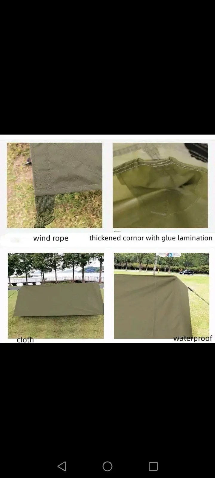Tienda de campaña militar impermeable - 4