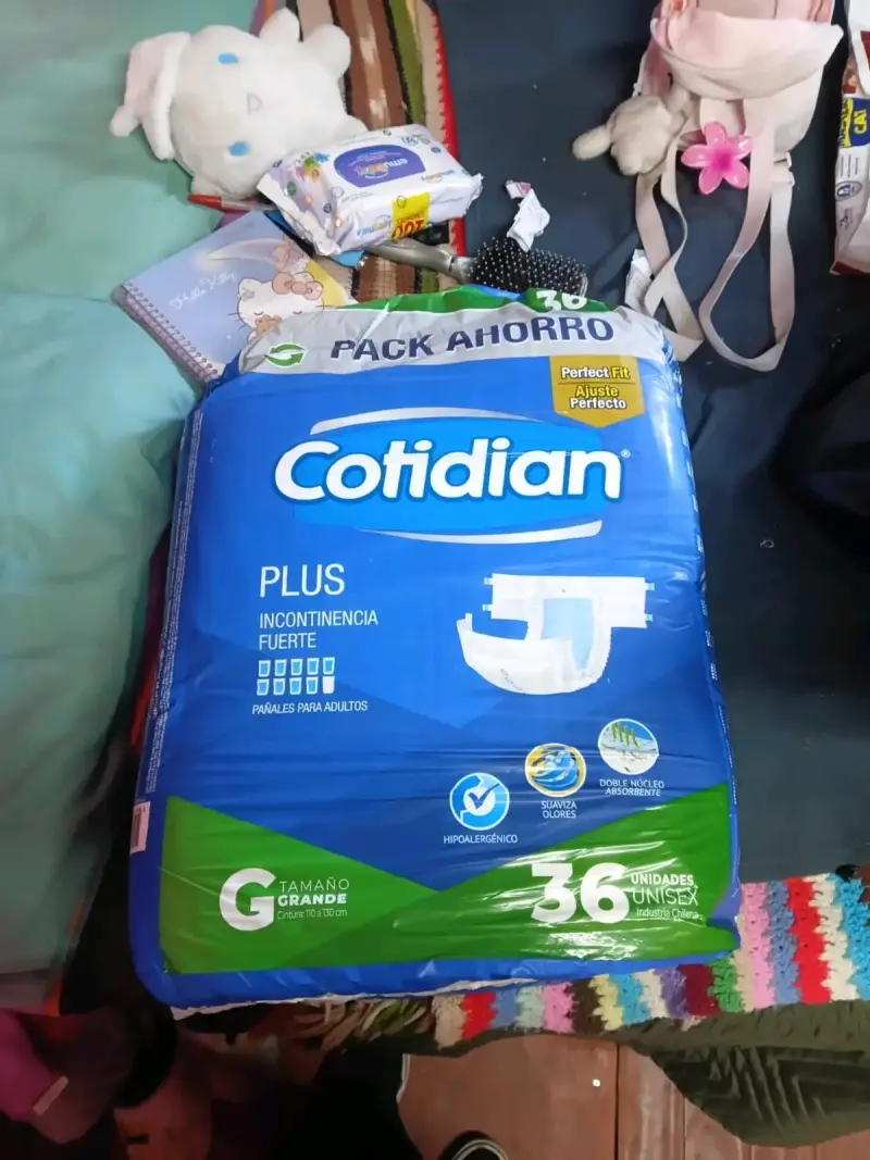 Pack de pañales para adultos Cotidian Plus Talla G - 1