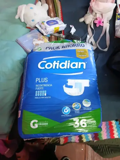 Pack de pañales para adultos Cotidian Plus Talla G - miniatura 1