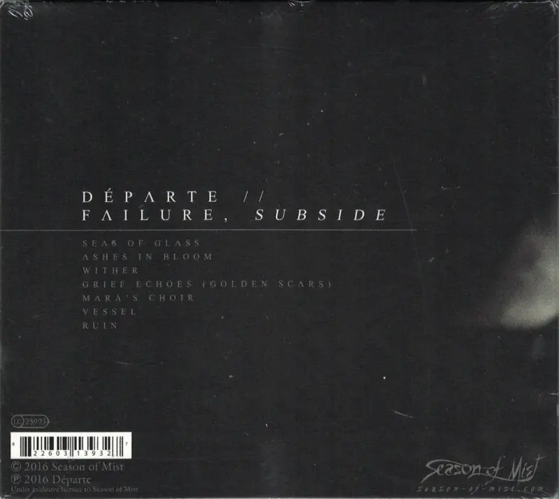 Départe - Failure, Subside (CD) - 2
