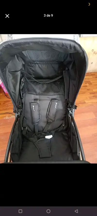Coche doble para bebé Baby Jogger negro - miniatura 5