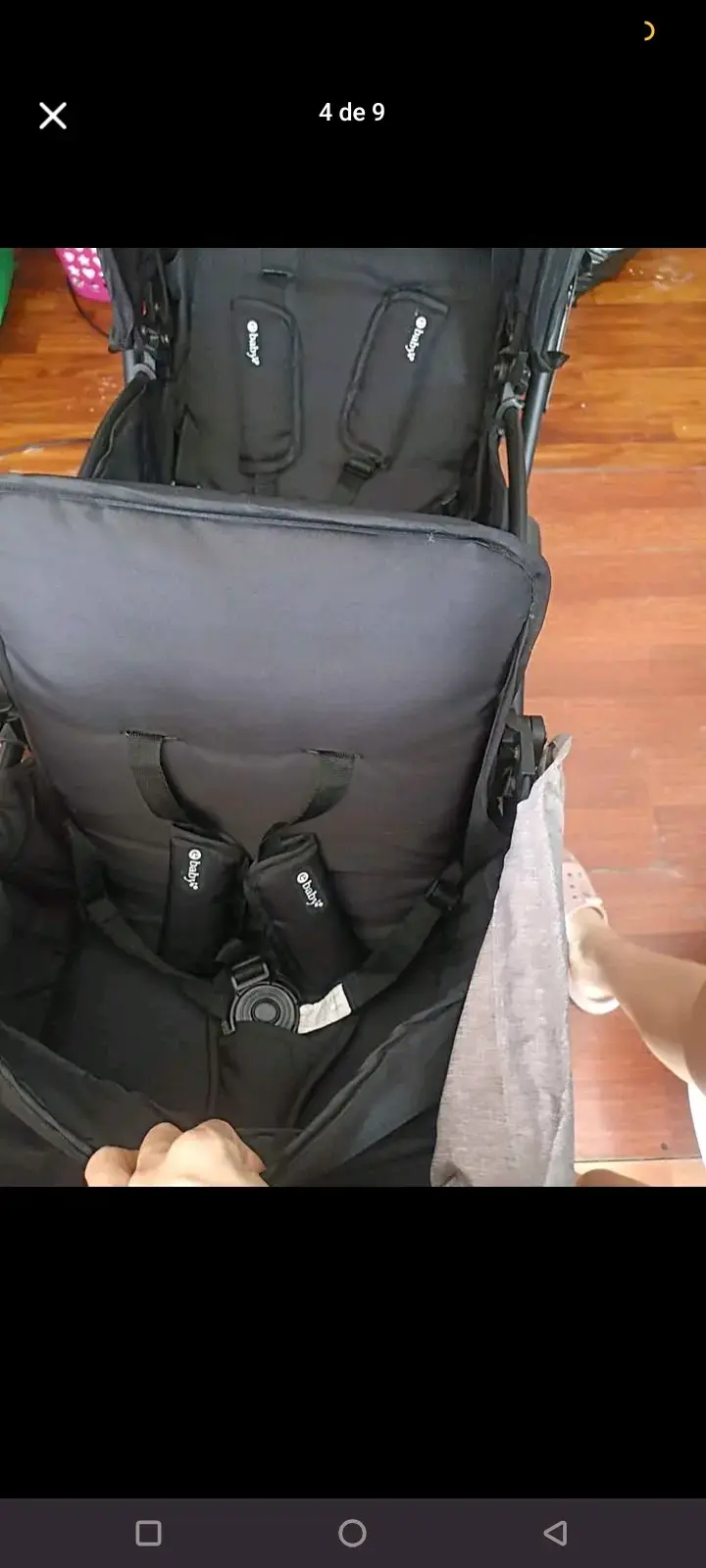 Coche doble para bebé Baby Jogger negro - 6