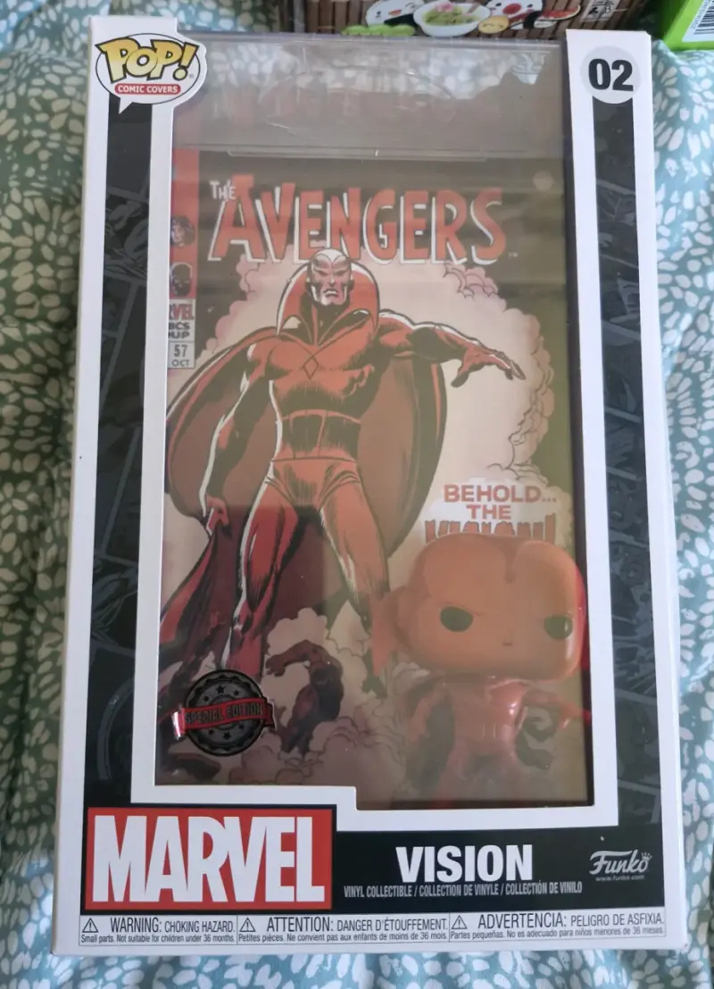Figura Funko Pop Vision Marvel Edición Especial - 1