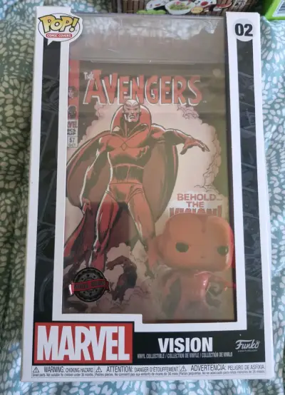 Figura Funko Pop Vision Marvel Edición Especial - miniatura 1