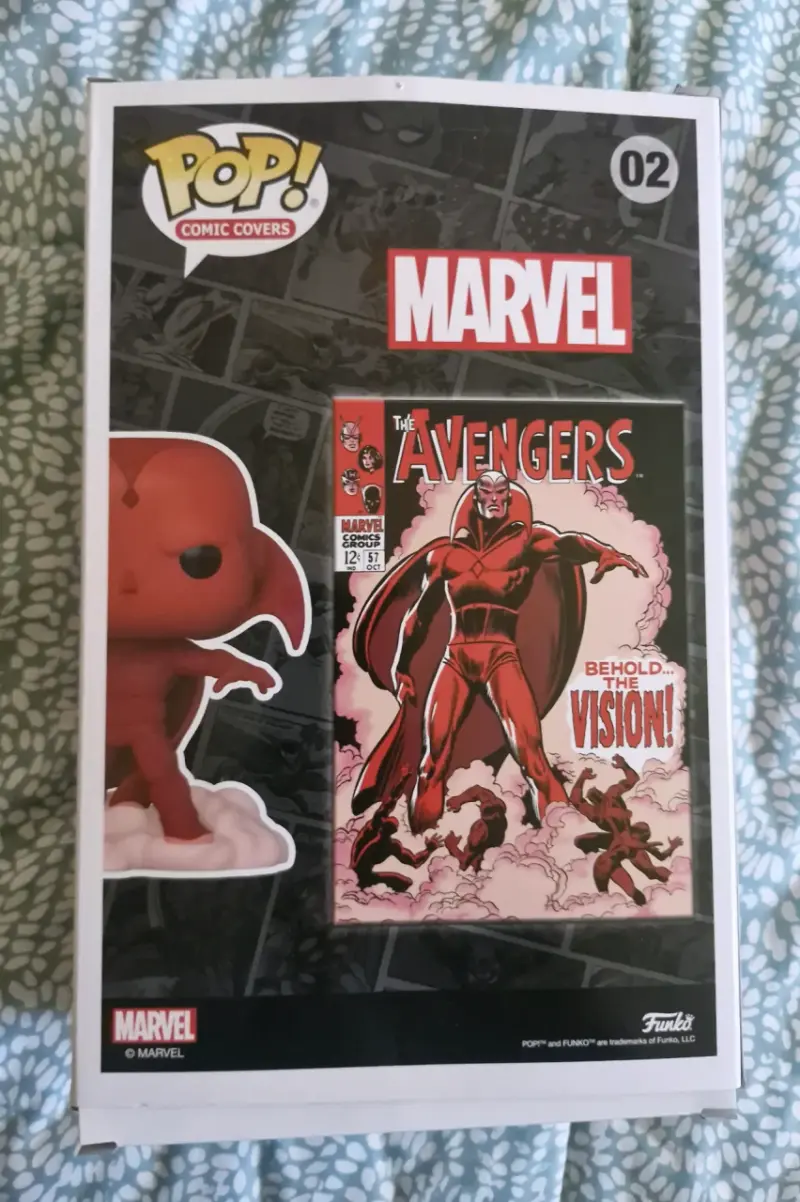 Figura Funko Pop Vision Marvel Edición Especial - 3