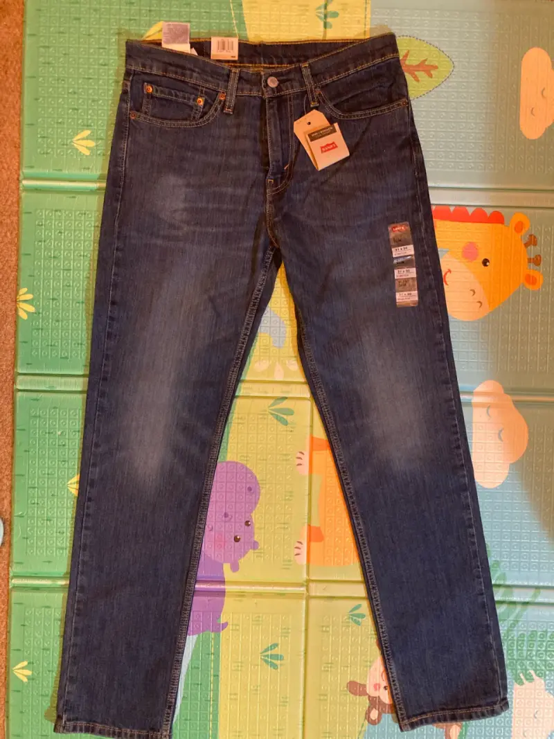 Jeans clásicos azul oscuro Levi's 511 para hombre
