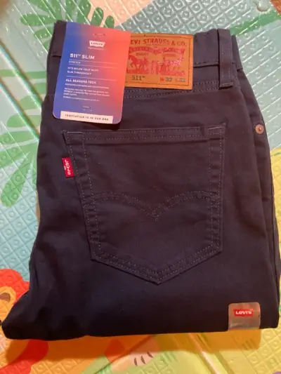 Jeans Levi's 511 Slim Stretch Azul Talla 32 - miniatura 1