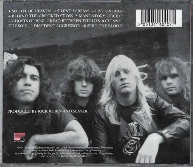 Slayer - South of Heaven (CD) - 2