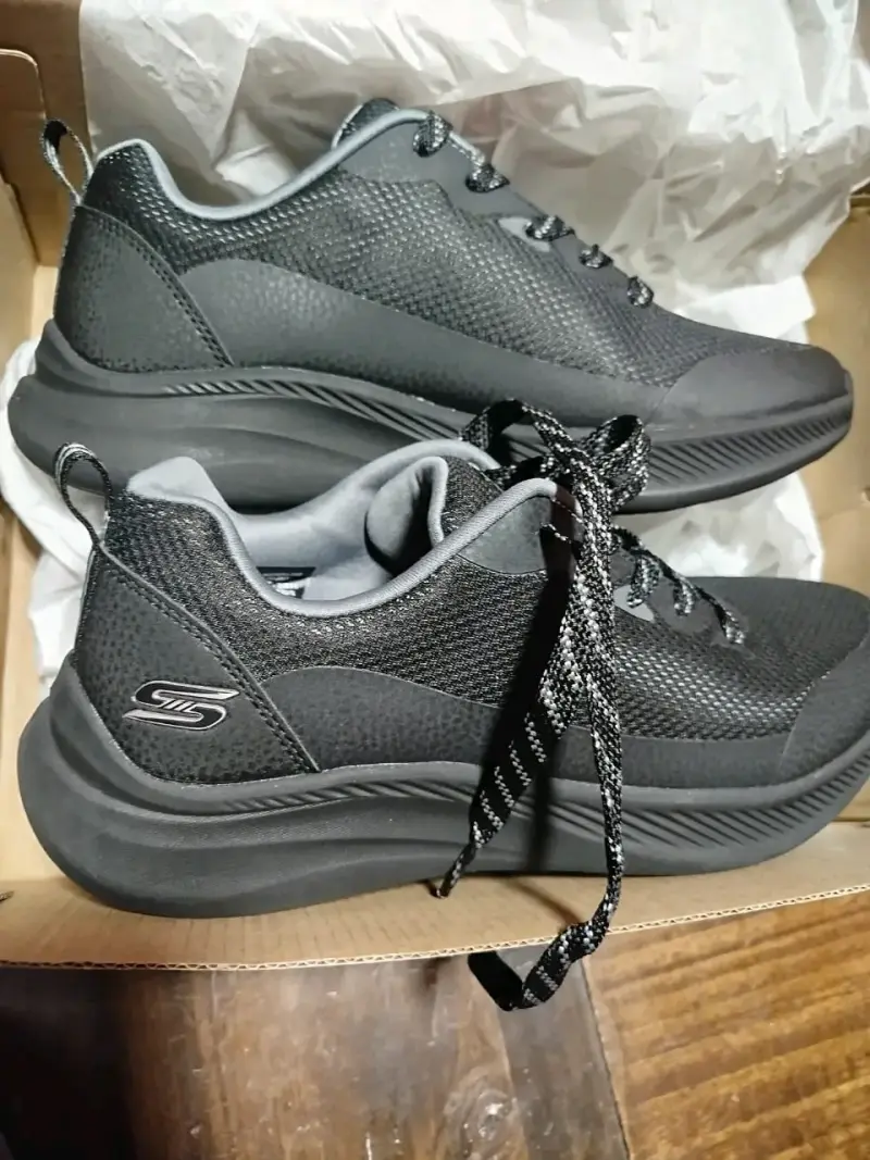 Zapatillas negras para mujer Skechers talla 37 - 1