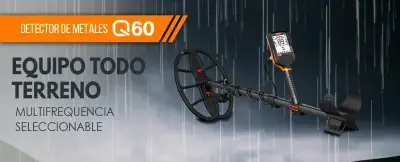 Detector de Metales Quest Q60 Multifrequencia Oro - miniatura 1
