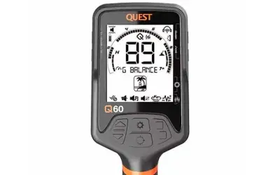 Detector de Metales Quest Q60 Multifrequencia Oro - miniatura 2