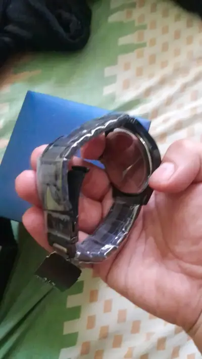 Reloj Armani Exchange negro con cronógrafo - miniatura 3