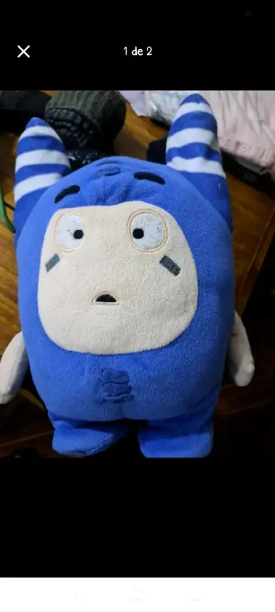 Peluche Oddbods azul - miniatura 1