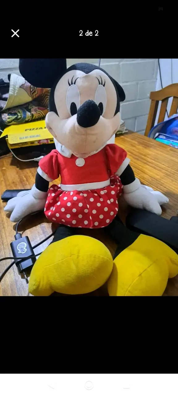 Peluche de Minnie Mouse 55 cms - 2