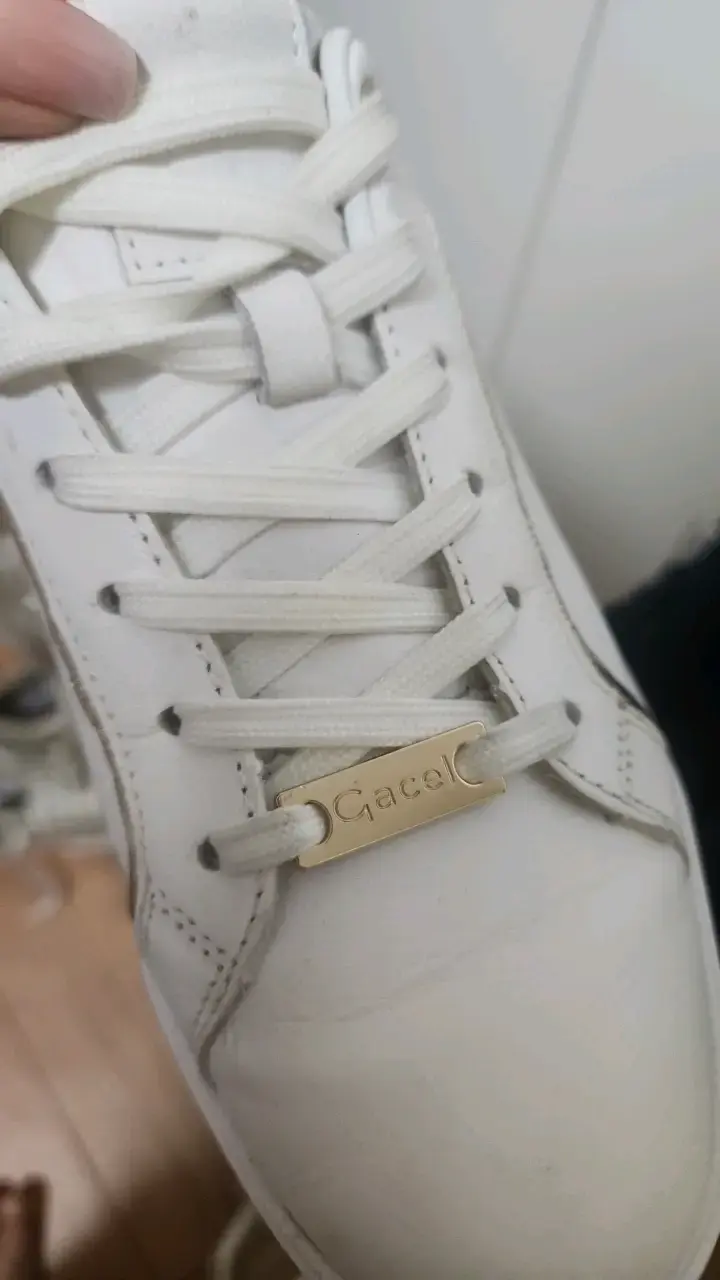 Zapatillas blancas casuales para mujer Gacel - 5