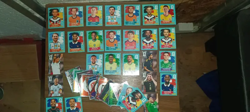Colección de láminas de fútbol mundial 2026 - 2