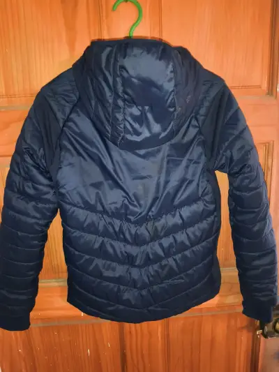 Parka acolchada impermeable  azul Quechua - miniatura 3