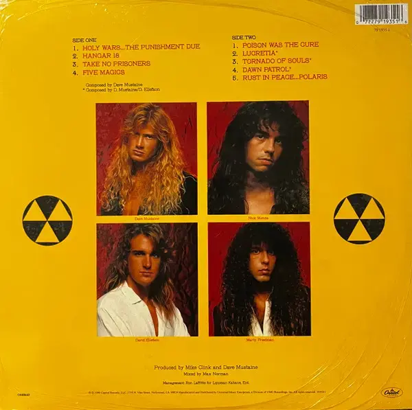 Megadeth - Rust In Peace (LP) - 2