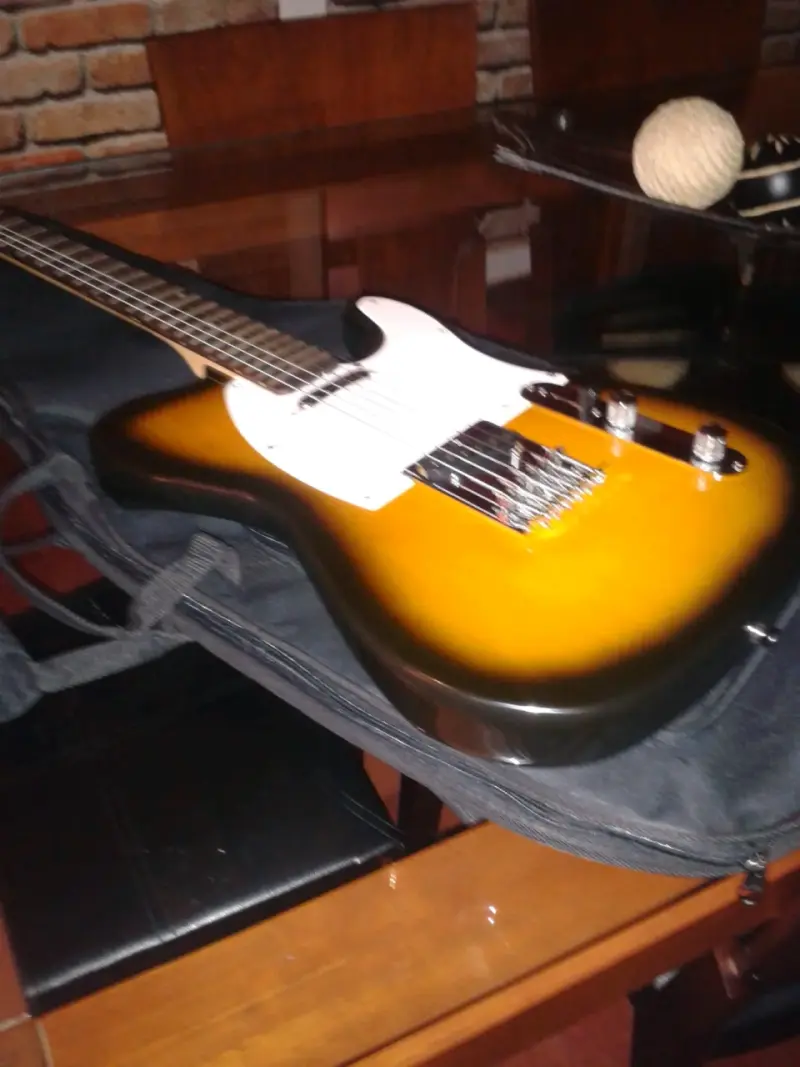 Guitarra eléctrica Telecaster sunburst,Squier - 2