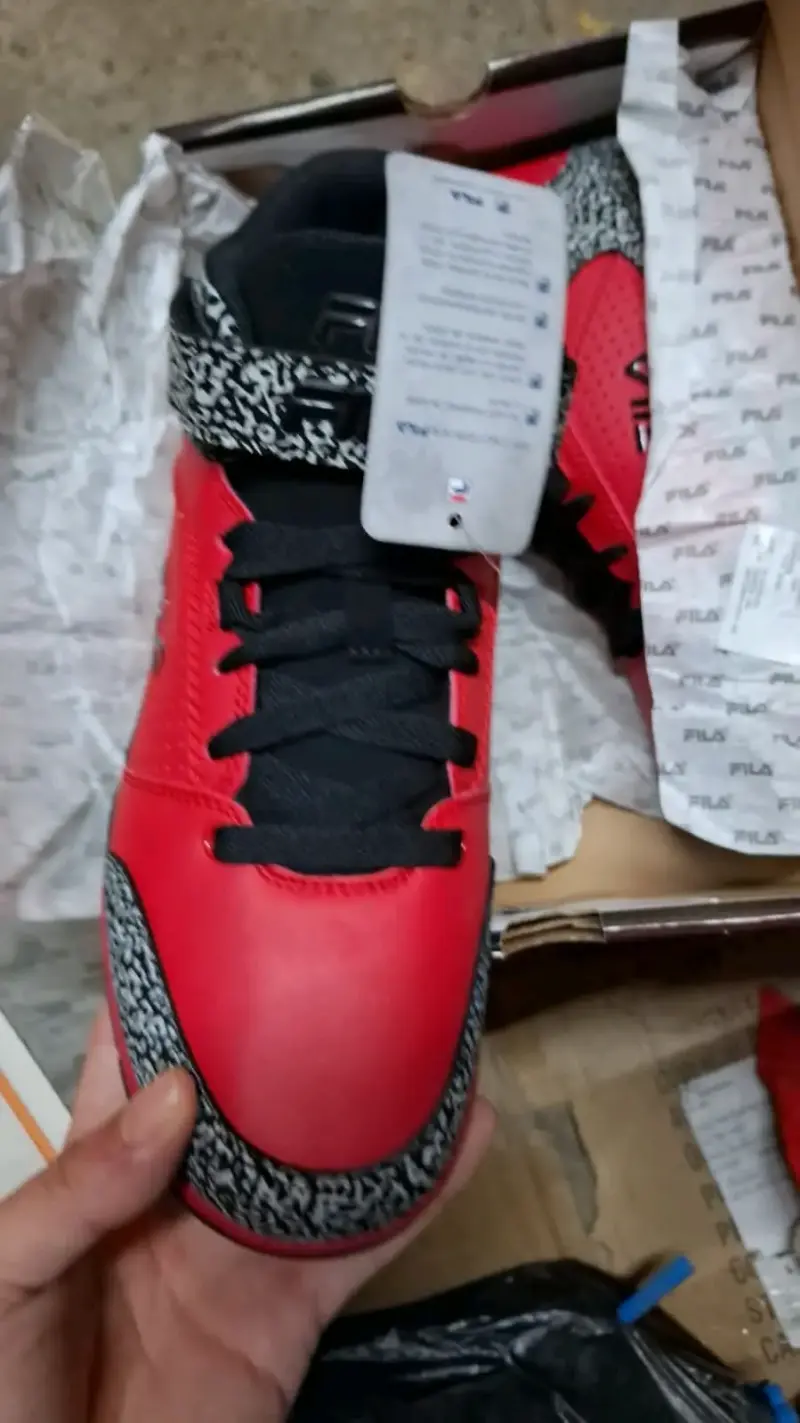 Zapatillas deportivas rojas Fila para hombre