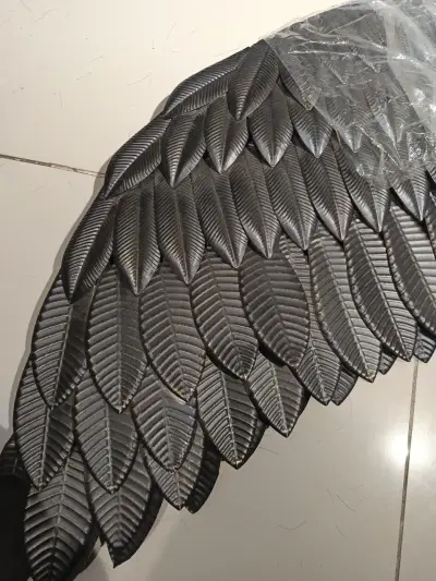 Alas decorativas de zinc para muro - miniatura 3