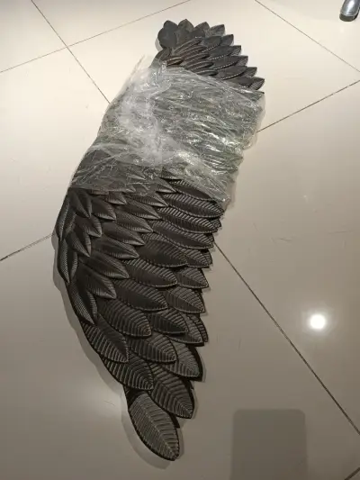 Alas decorativas de zinc para muro - miniatura 4