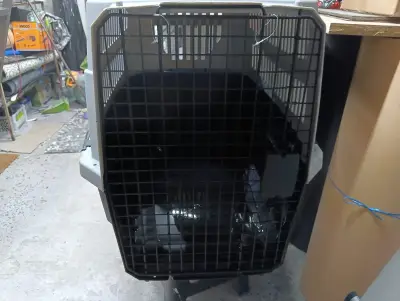 Transportadora de mascotas grande con ventilación - miniatura 3