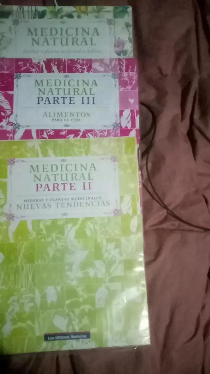 Colección Medicina Natural Partes II y III
